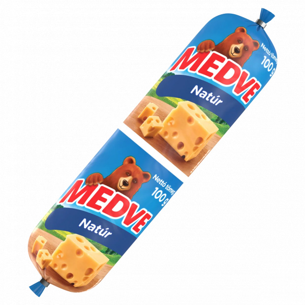Medve natúr, kenhető, zsíros ömlesztett sajt 100 g