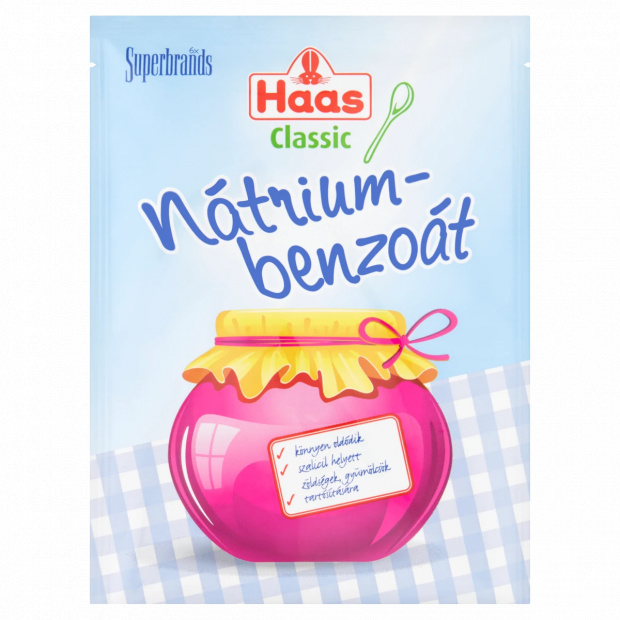 Haas Classic nátrium-benzoát 15 g