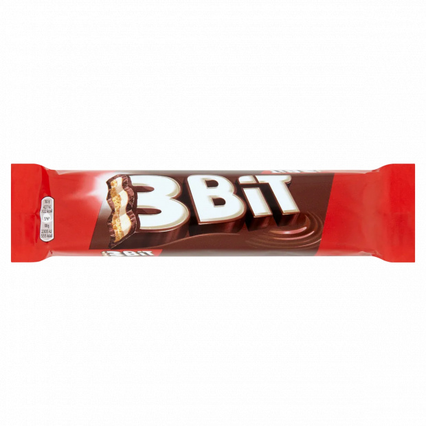 3Bit tejcsokoládéval bevont keksz szelet tejes töltelékkel 46 g