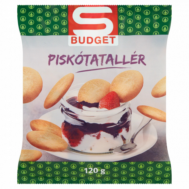 S-Budget piskótatallér 120 g S-Budget piskótatallér 120 g