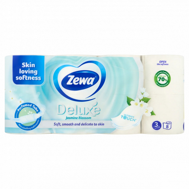 Zewa Deluxe Jasmine Blossom toalettpapír 3 rétegű 8 tekercs