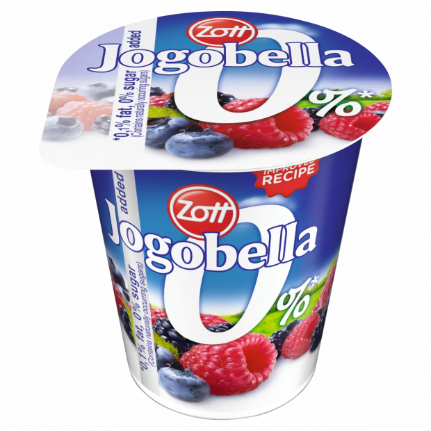 Zott Jogobella laktózmentes élőflórás sovány joghurt édesítőszerekkel 150 g