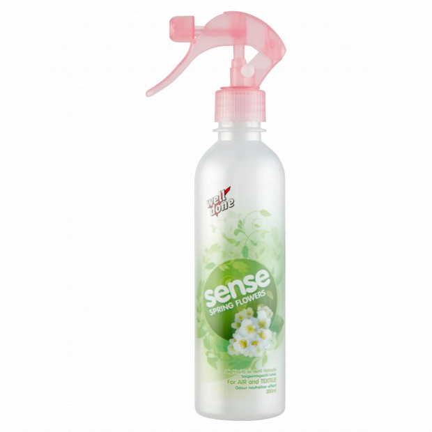 Well Done Sense Spring Flowers légfrissítő és textil illatosító 350 ml