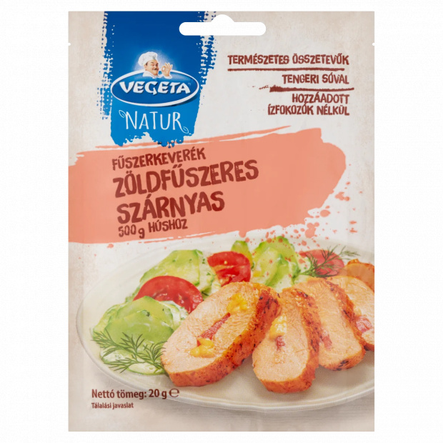 Vegeta Natur zöldfűszeres szárnyas fűszerkeverék 20 g