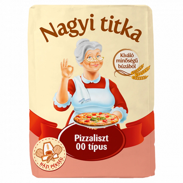 Nagyi titka pizzaliszt 00 típus 1 kg