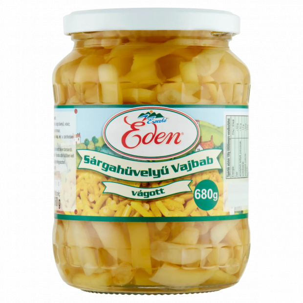Északi Éden vágott sárgahüvelyű vajbab 680 g