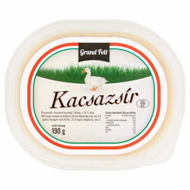 Grand Fett kacsazsír 190 g
