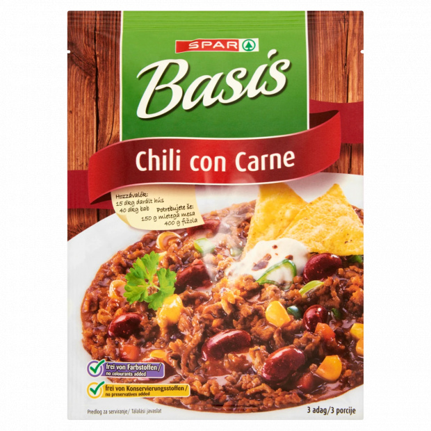 SPAR Basis Chili Con Carne alappor 55 g SPAR Basis Chili Con Carne alappor 55 g
