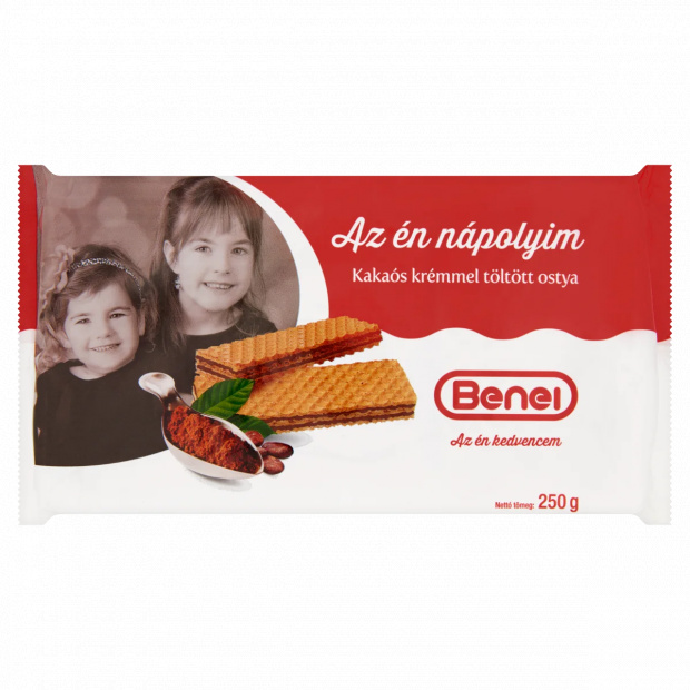 Benei kakaós krémmel töltött ostya 250 g