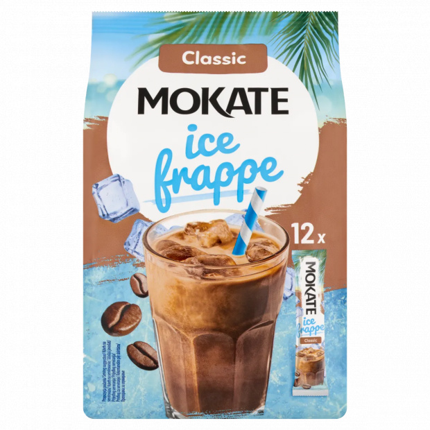 Mokate Ice Frappe Classic instant kávéitalpor 12 x 12,5 g (150 g)
