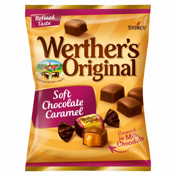 Werther\'s Original karamella tejcsokoládéval bevonva 70 g