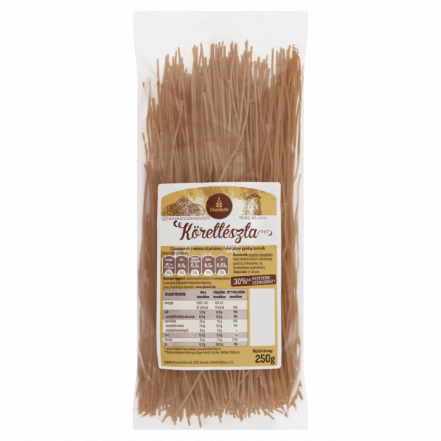 Diadalk Körettészta tojás nélküli szénhidrátcsökkentett száraztészta 250 g Diadalk Körettészta tojás nélküli szénhidrátcsökkentett száraztészta 250 g