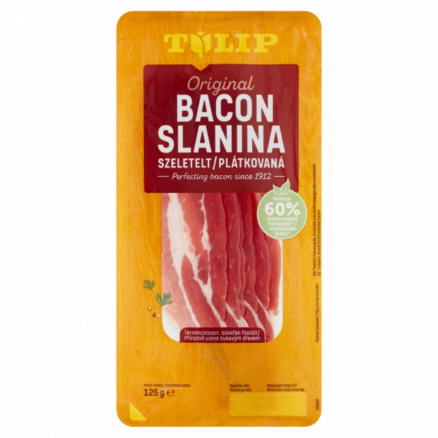 Tulip szeletelt füstölt szalonna 125 g