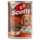 Scotty falatkák szószban teljes értékű állateledel felnőtt kutyák számára pulykával 415 g 60511a31-6c6d-48c5-a840-5411f517633f.webp