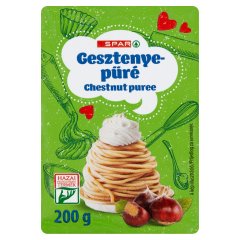 SPAR gyorsfagyasztott gesztenyepüré 200 g