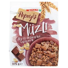 SPAR ropogós müzli tej- és étcsokoládé darabokkal 375 g