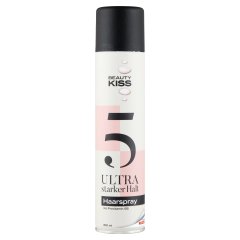 Beauty Kiss ultra erős hajlakk B5-provitaminnal 300 ml