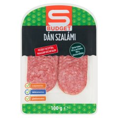 S-Budget szeletelt dán szalámi 100 g