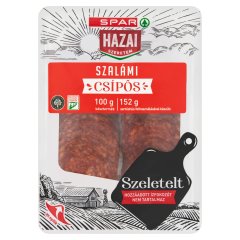 SPAR Hazai Szeretem szeletelt csípős szalámi 100 g
