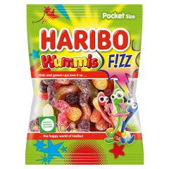 Haribo Wummis F!zz gyümölcsízű gumicukorka 100 g
