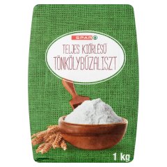 SPAR teljes kiőrlésű tönkölybúzaliszt 1 kg