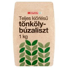 SPAR teljes kiőrlésű tönkölybúzaliszt 1 kg