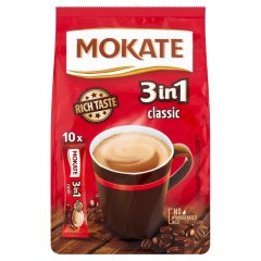 Mokate 3in1 Classic azonnal oldódó kávéspecialitás 10 x 17 g (170 g)