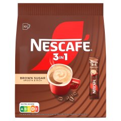 Nescafé 3in1 Brown Sugar azonnal oldódó kávéspecialitás barnacukorral 10 x 16,5 g (165 g)