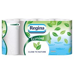Regina Ecoring toalettpapír 2 rétegű 8 tekercs