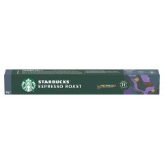 Starbucks by Nespresso Espresso Roast őrölt, pörkölt kávé kapszula 10 db 57 g