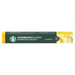 Starbucks by Nespresso Blonde Espresso Roast őrölt, pörkölt kávé kapszula 10 db 53 g