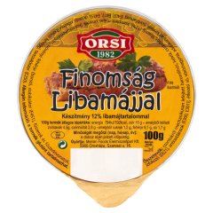 Orsi finomság libamájjal 100 g