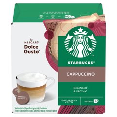 Starbucks by NESCAFÉ Dolce Gusto Cappuccino tej- és kávékapszula 12 db/6 csésze 120 g