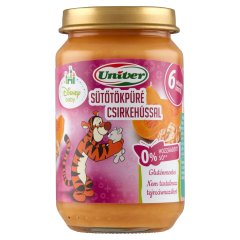 Univer sütőtökpüré csirkehússal bébiétel 6 hónapos kortól 163 g