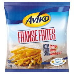Aviko elősütött, gyorsfagyasztott extra vékony hasábburgonya 1 kg