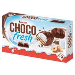 Kinder Chocofresh tejes és mogyorós krémmel töltött tejcsokoládé 102,5 g