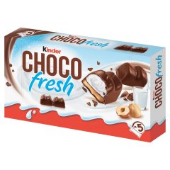Kinder Chocofresh tejes és mogyorós krémmel töltött tejcsokoládé 102,5 g