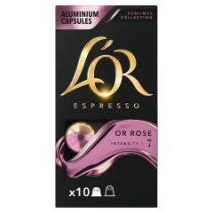 L\'OR Espresso Or Rose őrölt-pörkölt kávé kapszulában 10 db 52 g