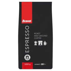 Bravos Espresso őrölt, pörkölt kávé 1000 g
