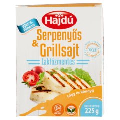 Hajdú laktózmentes serpenyős & grillsajt 225 g