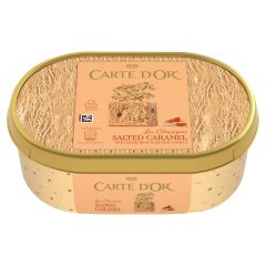 Carte D\'Or sós karamelles tejjégkrém vajkaramella darabkákkal 1000 ml
