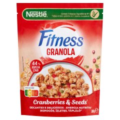 Nestlé Fitness Ropogós gabonafalatok zabpehellyel, áfonyával, tökmaggal és ásványi anyagokkal 300 g