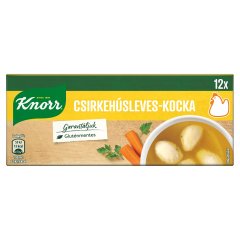 Knorr csirkehúsleves-kocka 12 x 10 g (120 g)