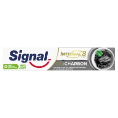Signal Long Active Nature Elements Charcoal White & Detox fogkrém 75 ml