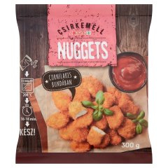 SPAR gyorsfagyasztott csirkemell nuggets kukoricapelyhes bundában 300 g