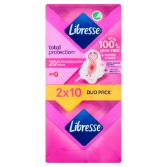 Libresse Ultra Regular+ egészségügyi betét 2 x 10 db