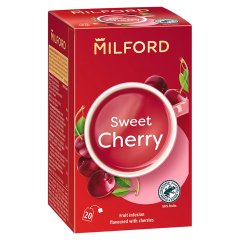Milford Sweet Cherry cseresznyeízű gyümölcstea 20 filter 40 g