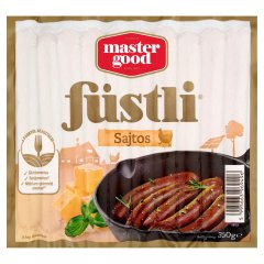 Master Good Füstli sajtos, füst ízesítésű virsli csirkehúsból 350 g