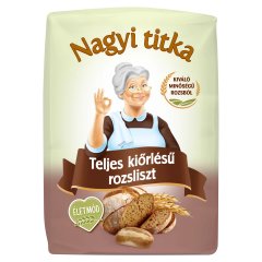 Nagyi titka teljes kiőrlésű rozsliszt 1 kg
