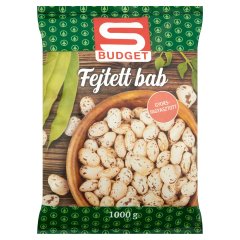 S-Budget gyorsfagyasztott fejtett bab 1000 g